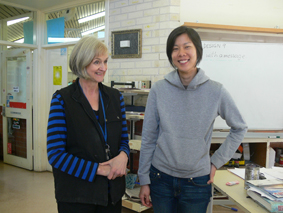 Helen Parry and Mimi Tong